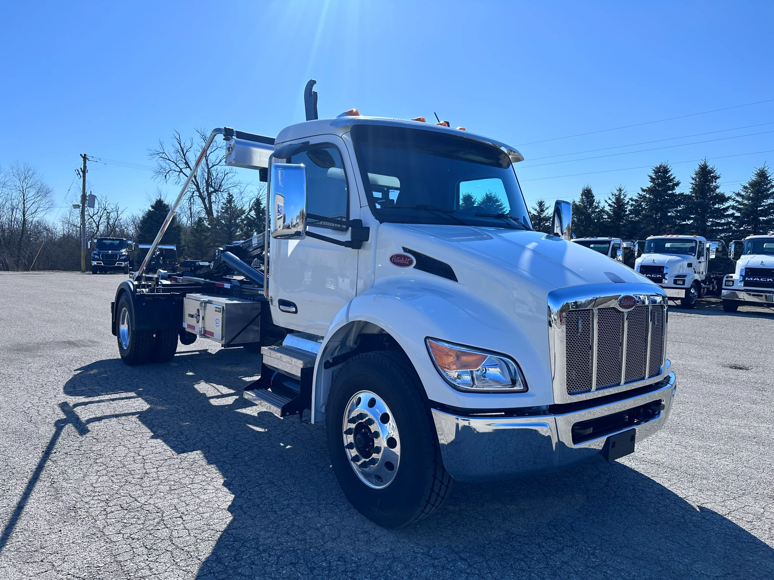 New 2026 Peterbilt 536 Hooklift Truck NEW 2026 Peterbilt 536 Hooklift Truck - image 1 of 6