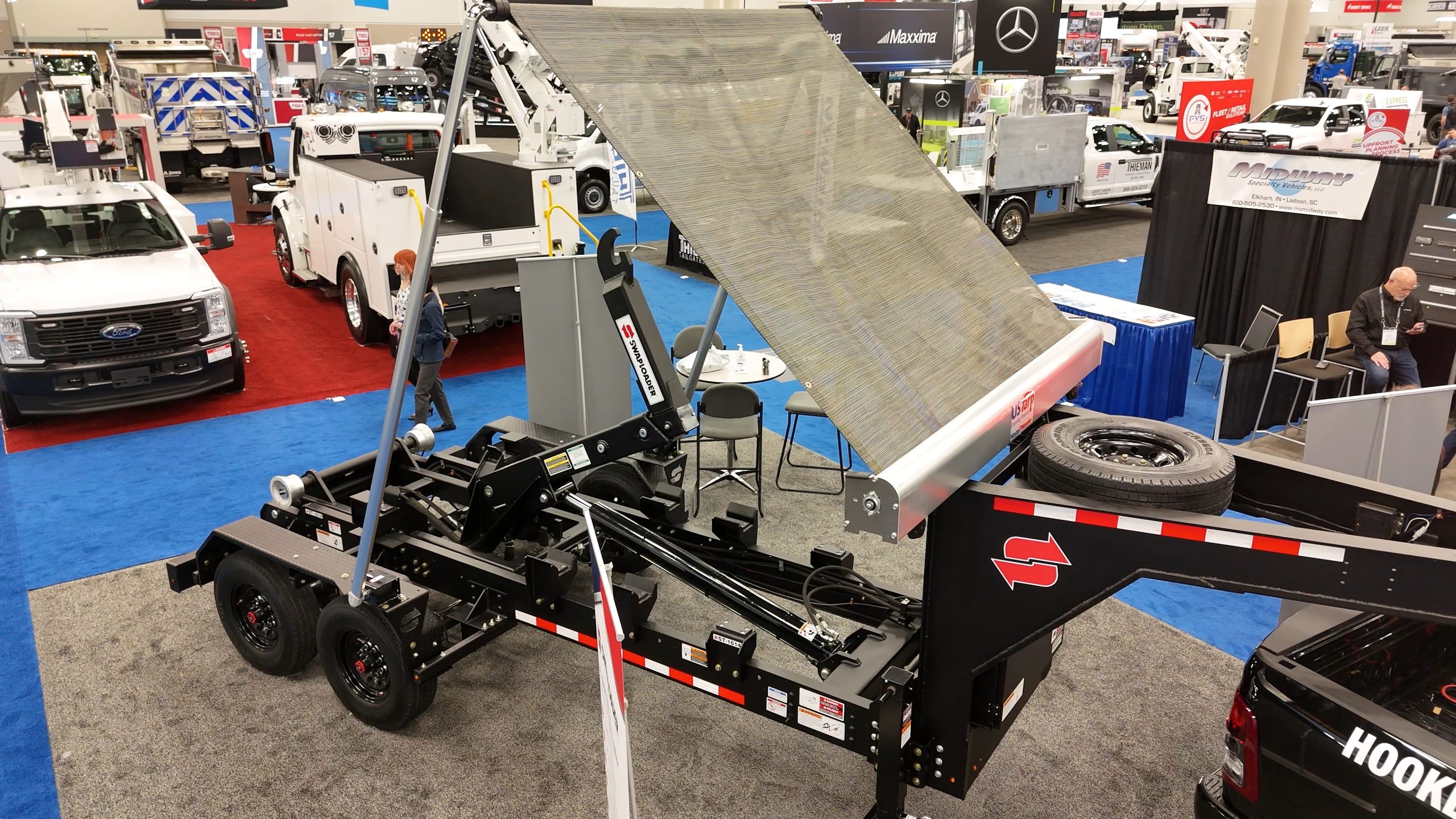 NEW SWAPLOADER ST-1614 Gooseneck Hooklift Trailer - image 5 of 6
