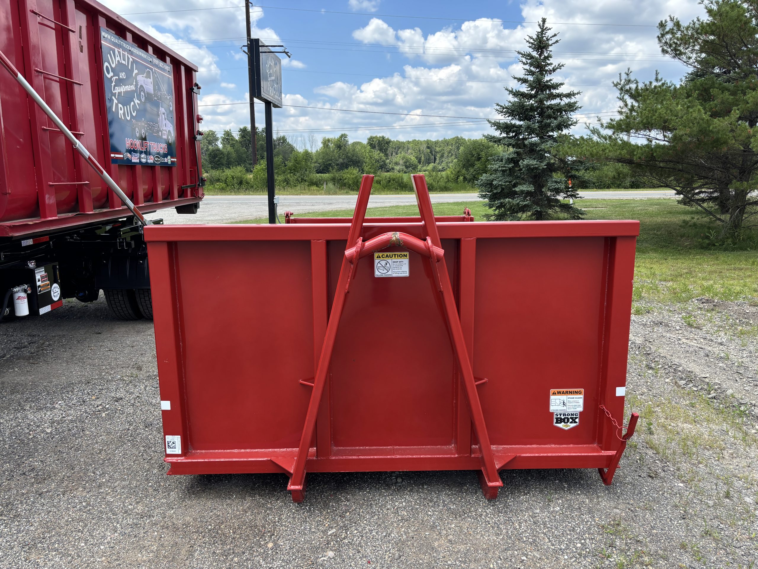 12 Yd 15' Dump Body - Red 12 Yd 15' Dump Body - Red - image 2 of 4