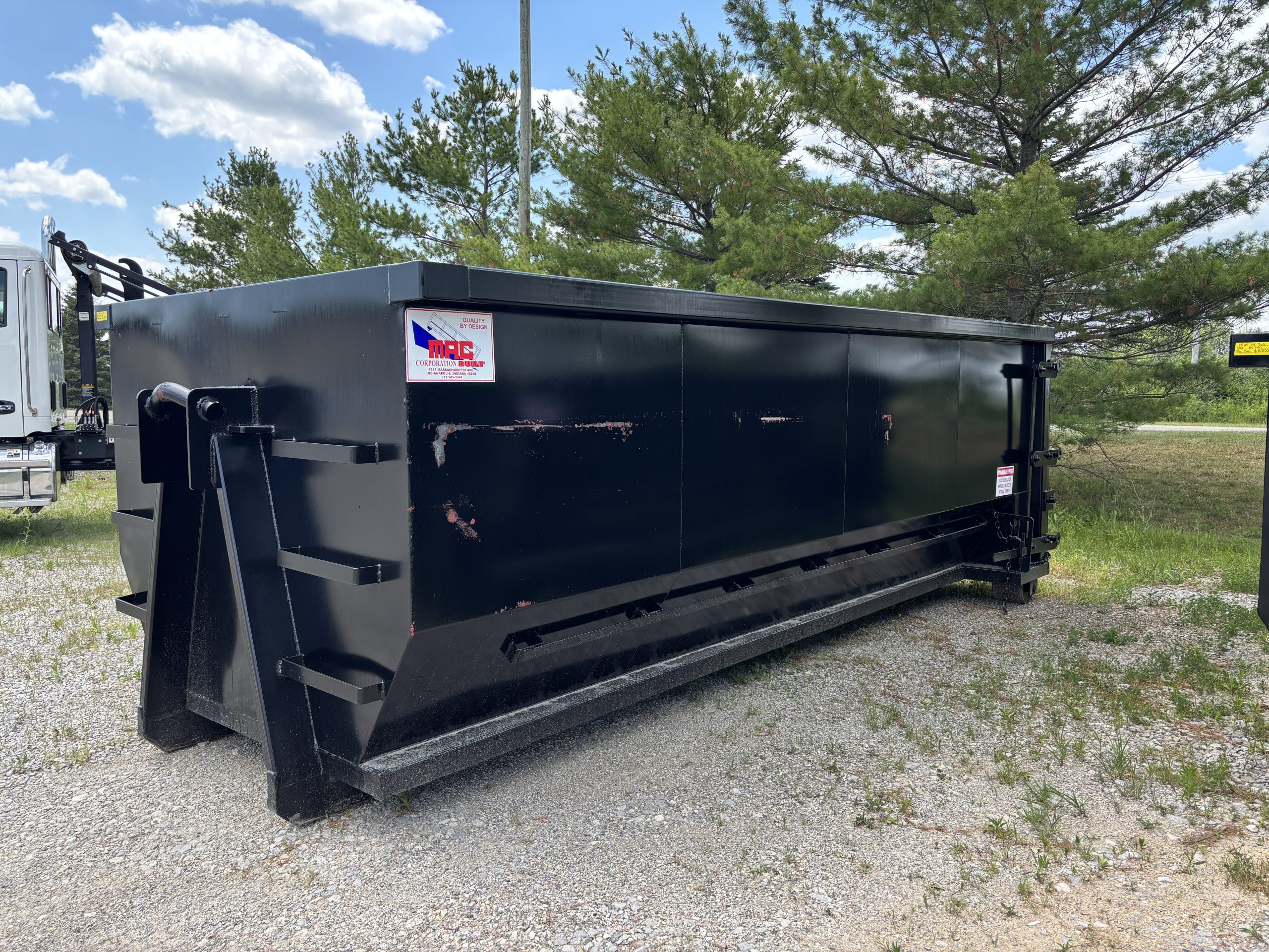 20 Yd 16' Tub Style Container - Black 20 Yd 16' Tub Style Container - Black - image 3 of 4