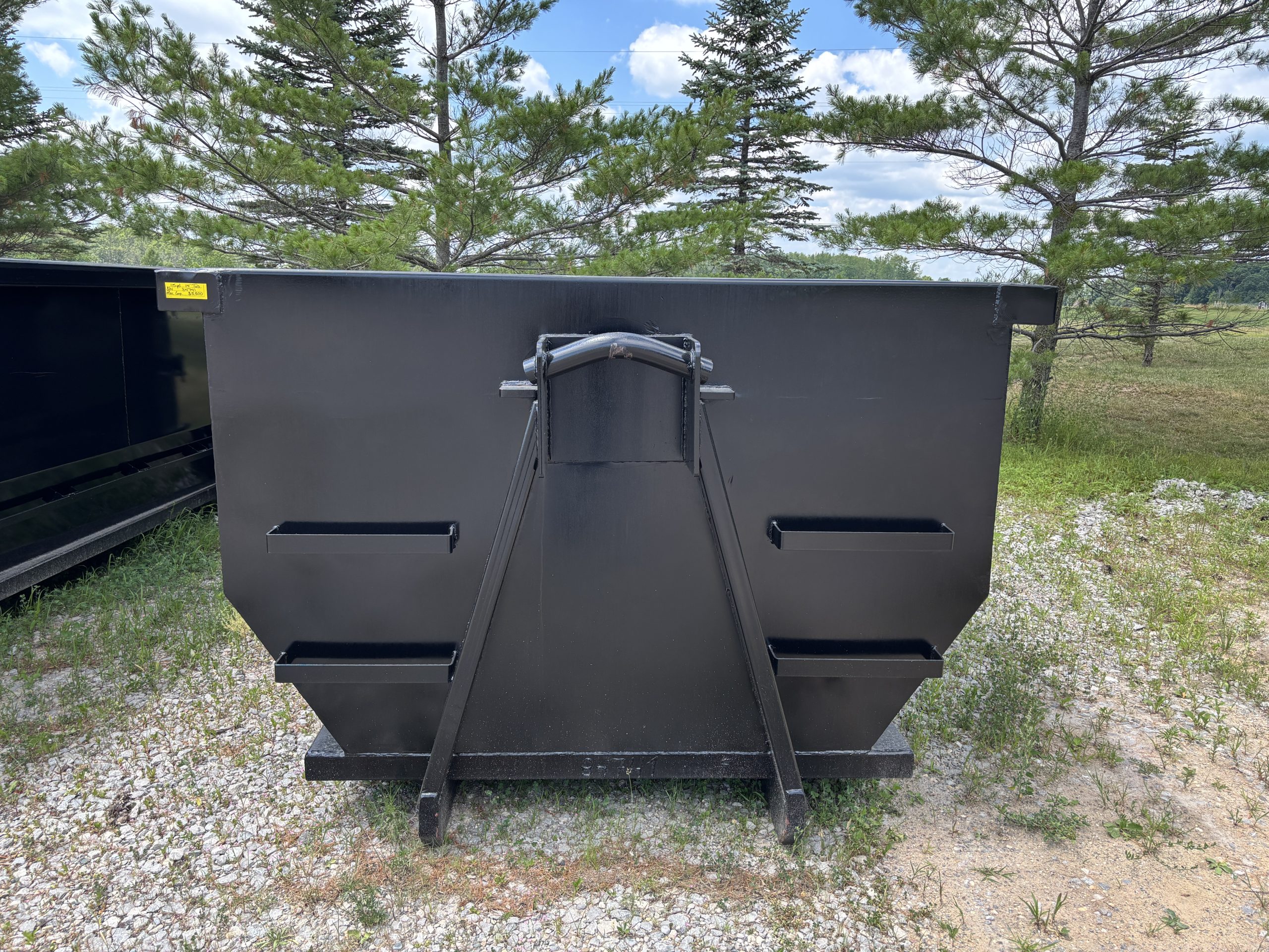 15 Yd 14' Tub Style Container - Black 15 Yd 14' Tub Style Container - Black - image 5 of 5